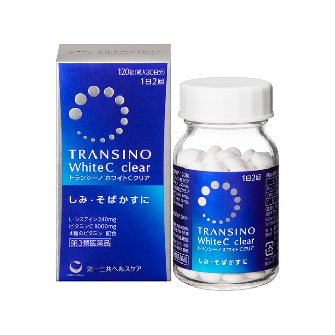 【第3類医薬品】トランシーノ ホワイトCクリア 120錠