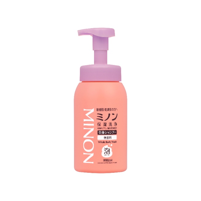 【医薬部外品】ミノン全身シャンプー泡タイプ 500mL