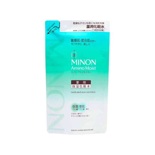 【医薬部外品】ミノン アミノモイスト 薬用アクネケア ローション 130mL（つめかえ用）