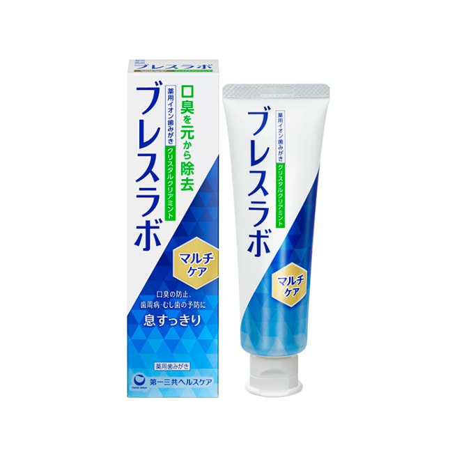 【医薬部外品】ブレスラボ マルチケア クリスタルクリアミント 90g