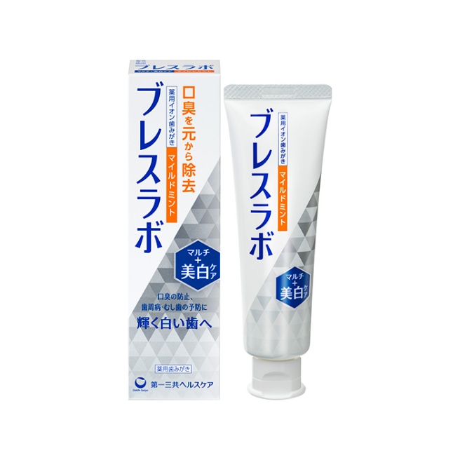 【医薬部外品】ブレスラボ マルチ＋美白ケア マイルドミント 90g