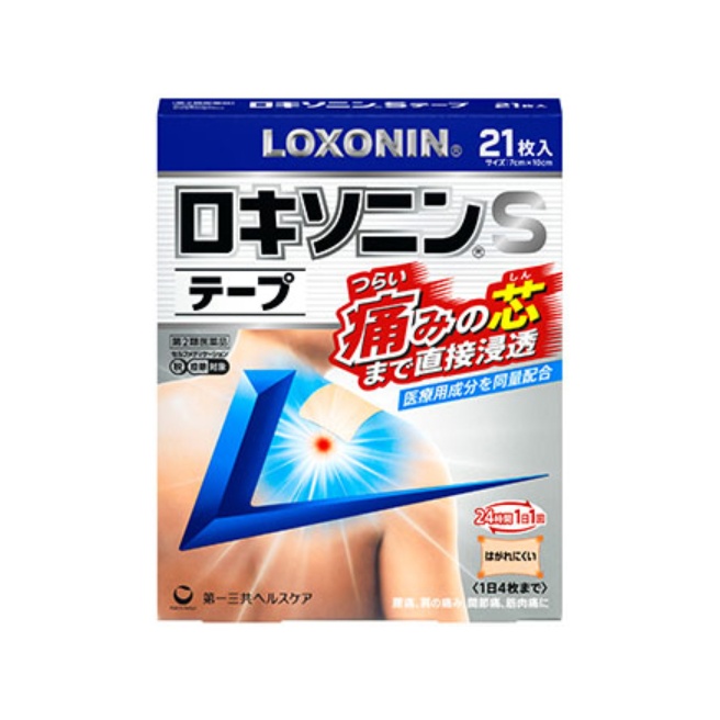 【第2類医薬品】ロキソニンSテープ 21枚