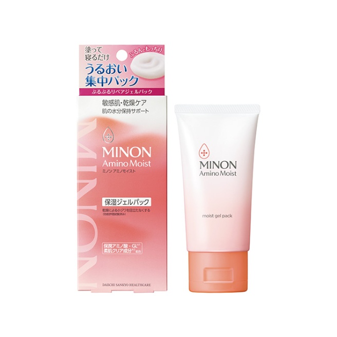 【化粧品】ミノン アミノモイスト ぷるぷるリペアジェルパック 60g