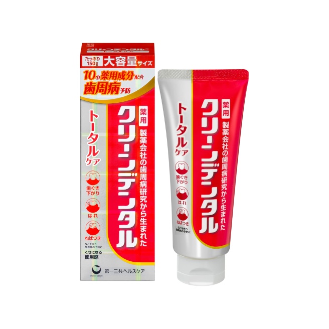【医薬部外品】クリーンデンタル トータルケア 150g