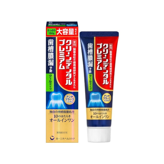 【医薬部外品】クリーンデンタルプレミアム クールタイプ 150g