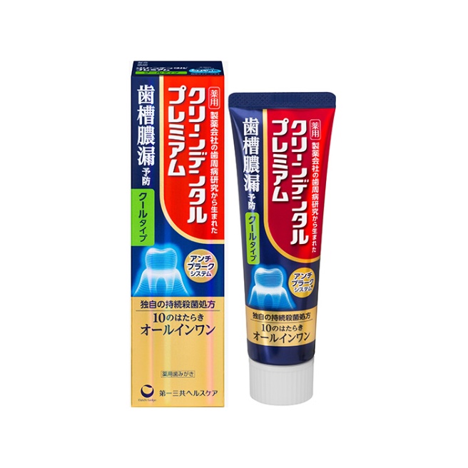 【医薬部外品】クリーンデンタルプレミアム クールタイプ 100g